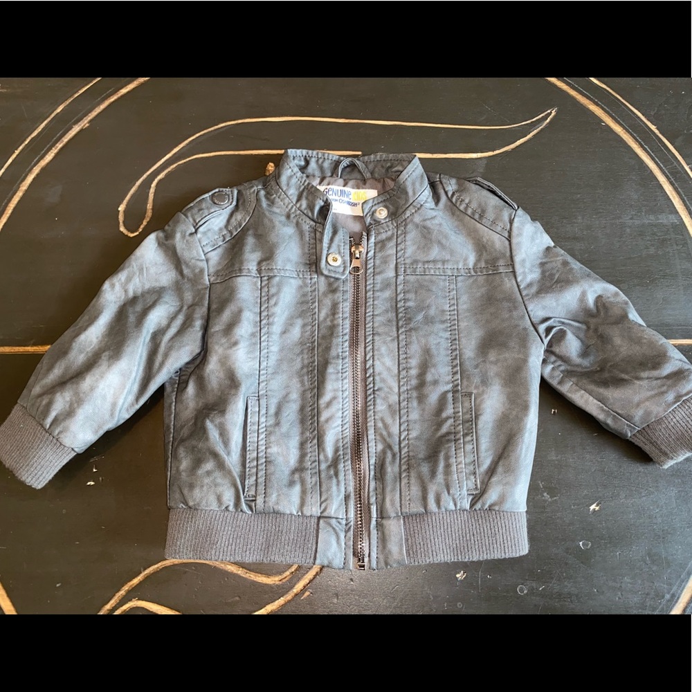 Genuine Kids - Leather-like coat - 12M